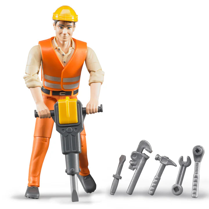 Bruder - Bworld Figure - Construction worker (60020)