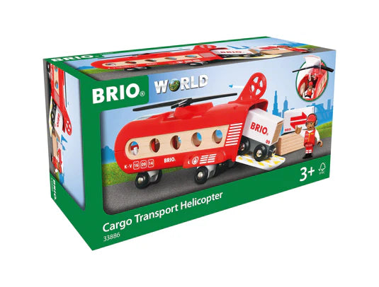 BRIO - Cargo Transport Helicopter (8 Pieces) (33886)