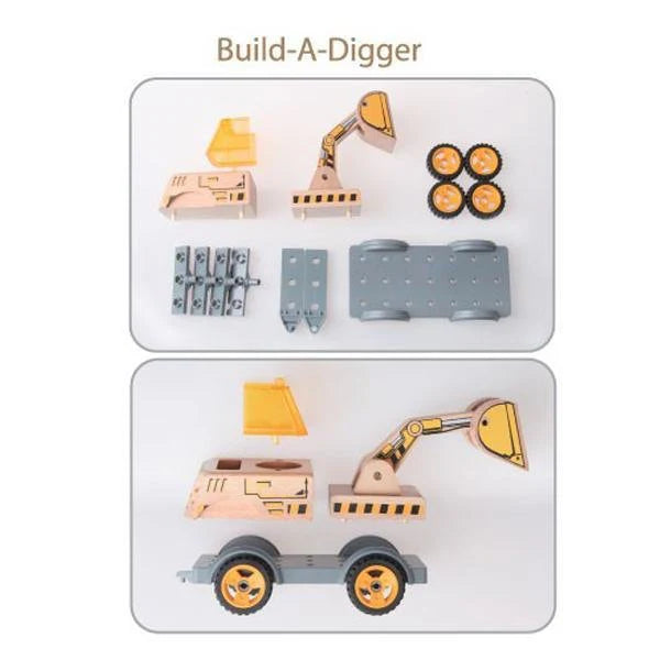 Discoveroo - Build-A-Construction Vehicle - Digger