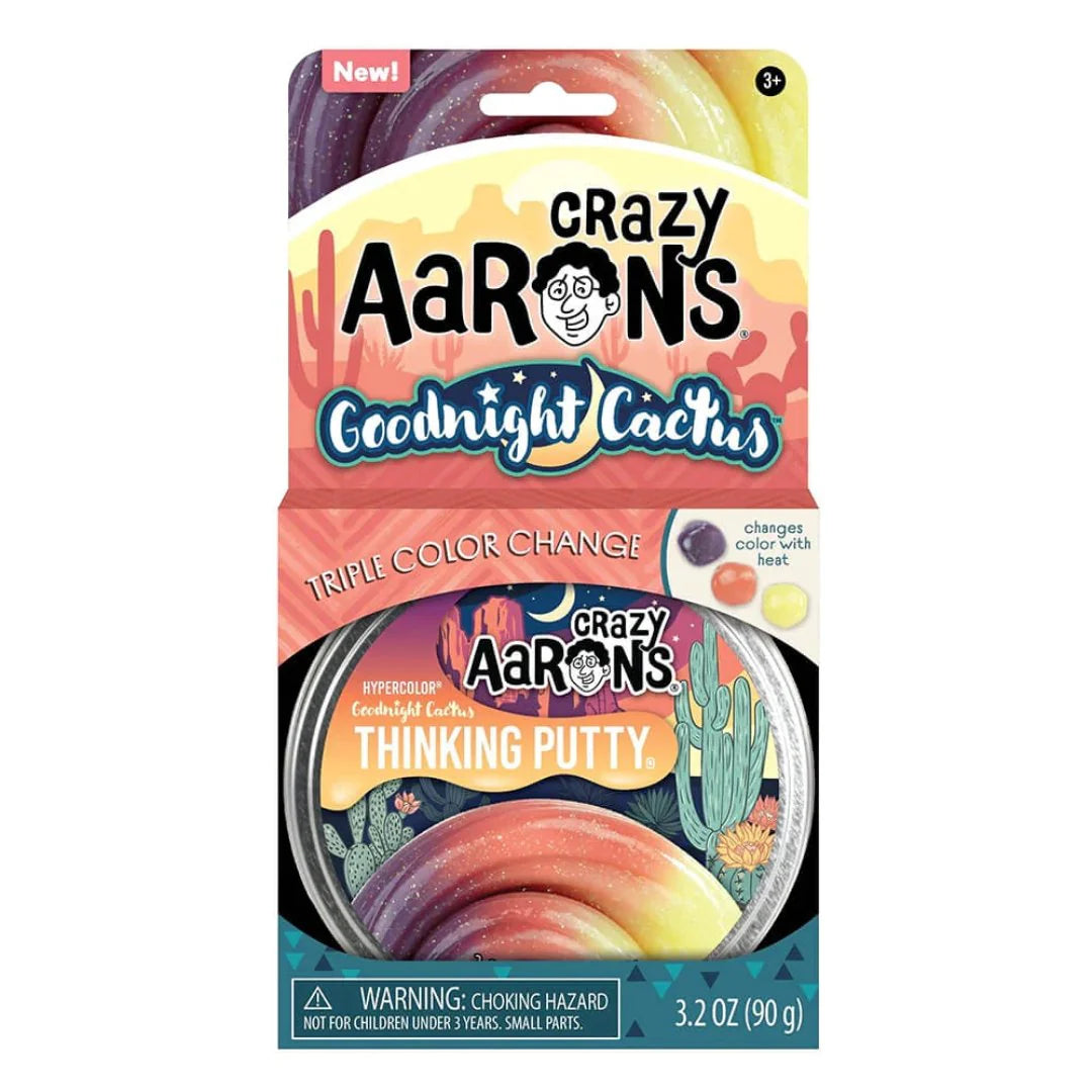 Crazy Aaron's Putty - Goodnight Cactus - Hypercolour