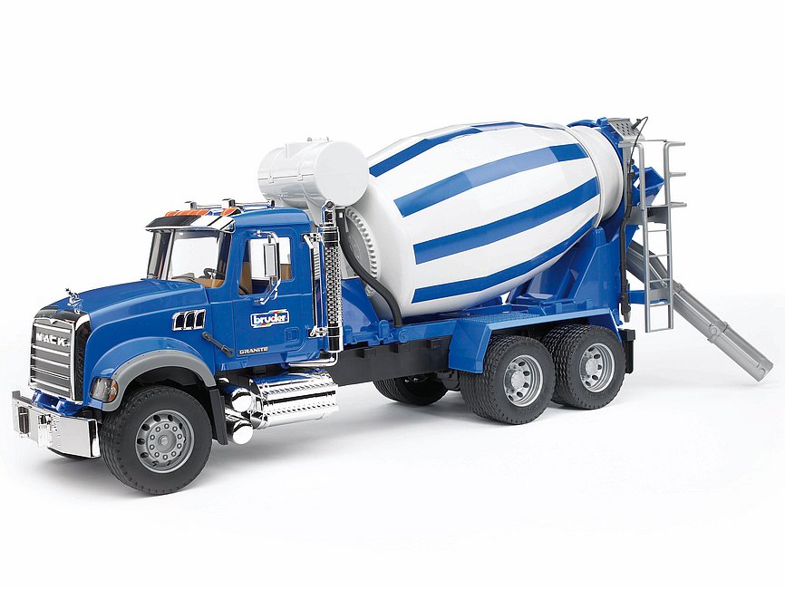 1:16 MACK Granite Cement Mixer (02814)