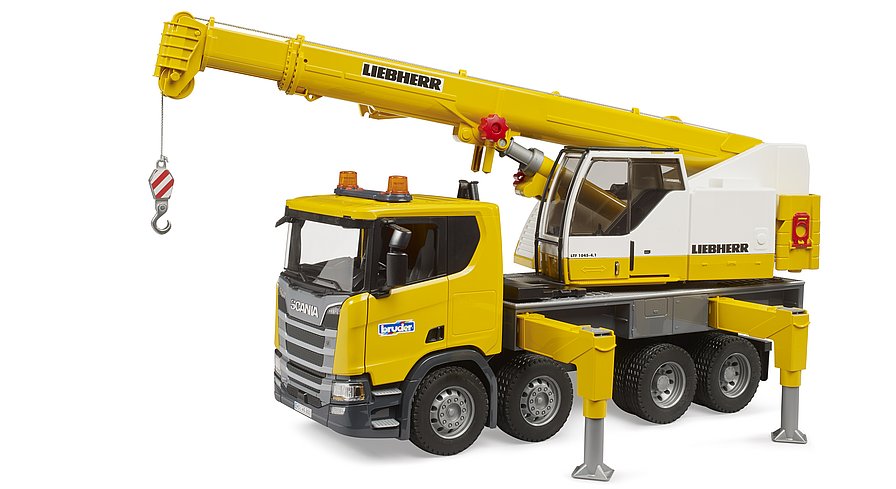 1:16 Scania Super 560R Liebherr crane truck with Light and Sound Module (03571)