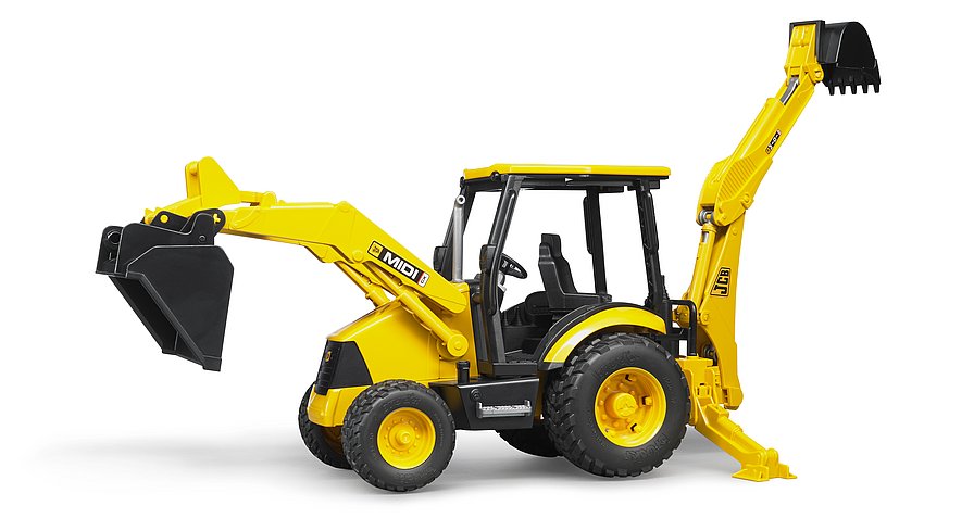 Bruder - BR1:16 JCB MIDI CX Backhoe Loader (02427)