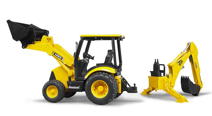 Bruder - BR1:16 JCB MIDI CX Backhoe Loader (02427)