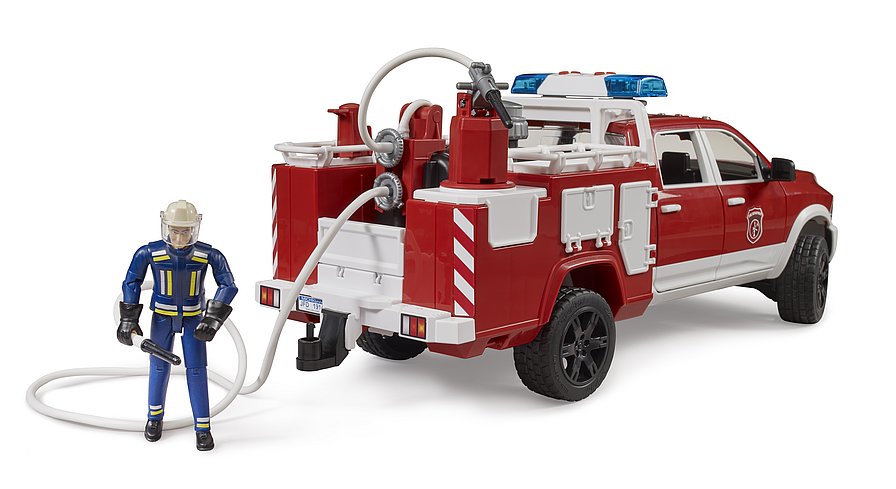 Bruder - 1:16 RAM 2500 Fire Engine Truck with Light & Sound Module (02544)