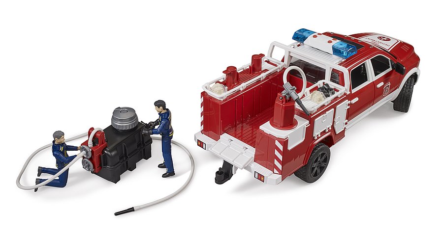 Bruder - 1:16 RAM 2500 Fire Engine Truck with Light & Sound Module (02544)