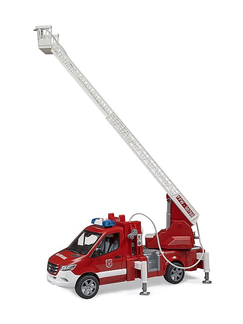 Bruder - 1:16 Mercedes-Benz G3 Sprinter Fire Engine with Ladder & Light & Sound Module (02673)