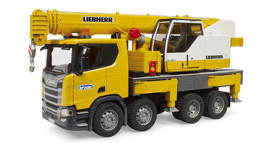 1:16 Scania Super 560R Liebherr crane truck with Light and Sound Module (03571)