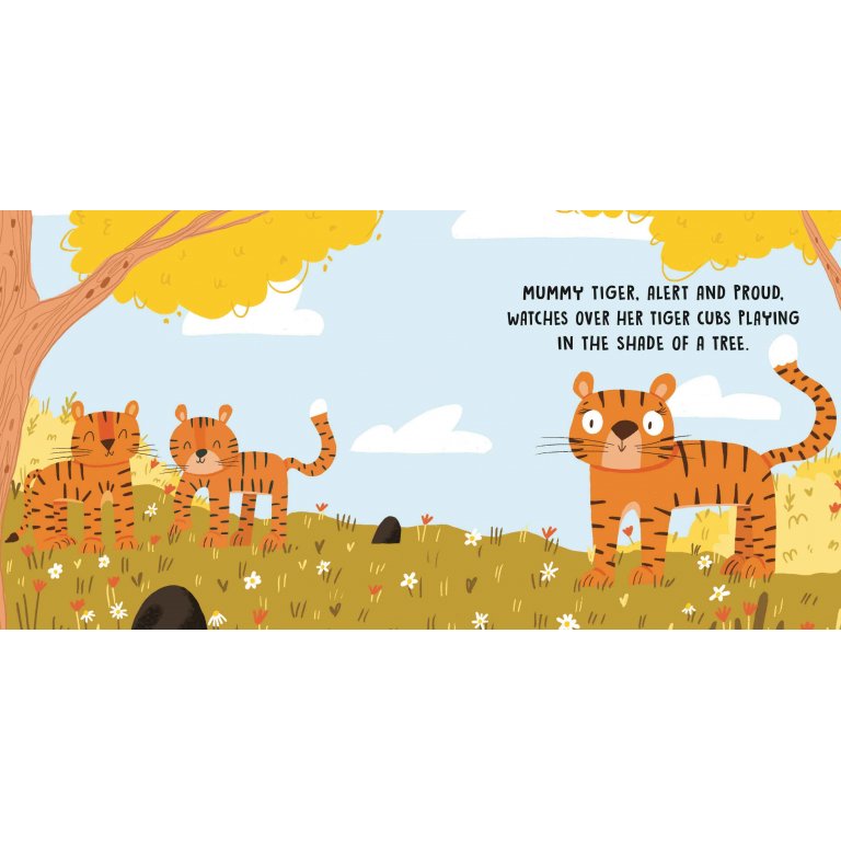 Sweet Sounds Stories Board Book - Mums and Cubs