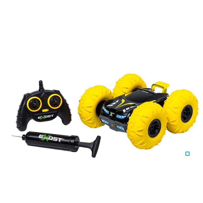 Exost - Carro Acrobata 360 Tornado RC Amarelo - Autobrinca Online