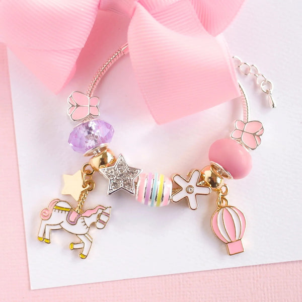 Lauren Hinkley - Unicorn Carousel Charm Bracelet