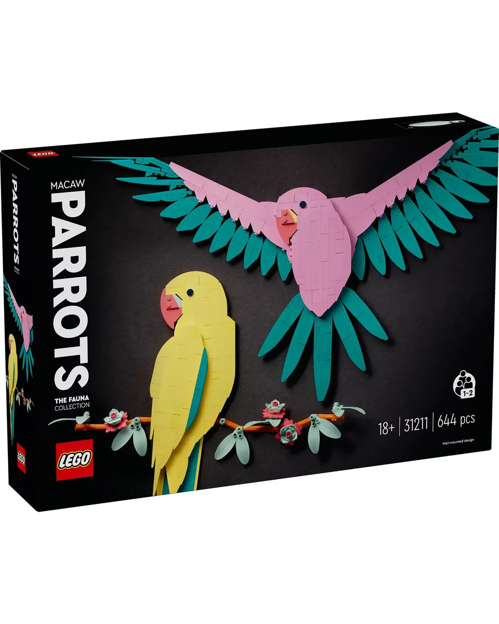 LEGO® Art - The Fauna Collection – Macaw Parrots (31211)