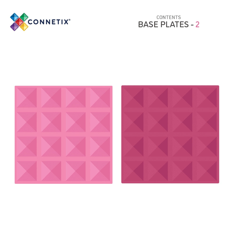 2 Piece Base Plate Pack - Pastel Pink & Berry