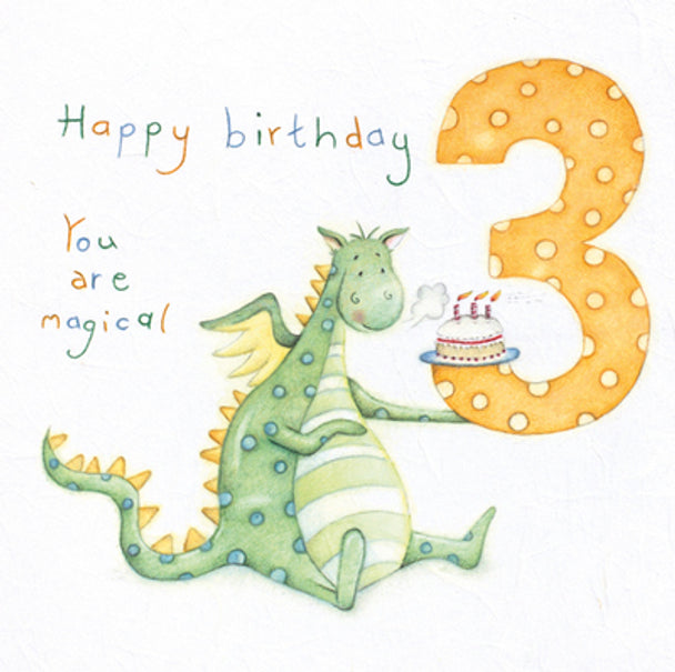 3rd Birthday Card - You Are Magical