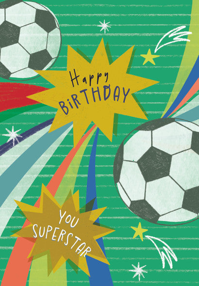 Birthday Card - Happy Birthday - You Superstar