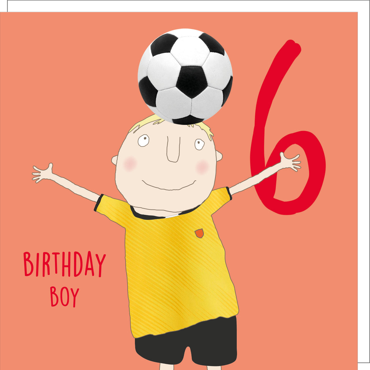 6th Birthday Card - Birthday Boy