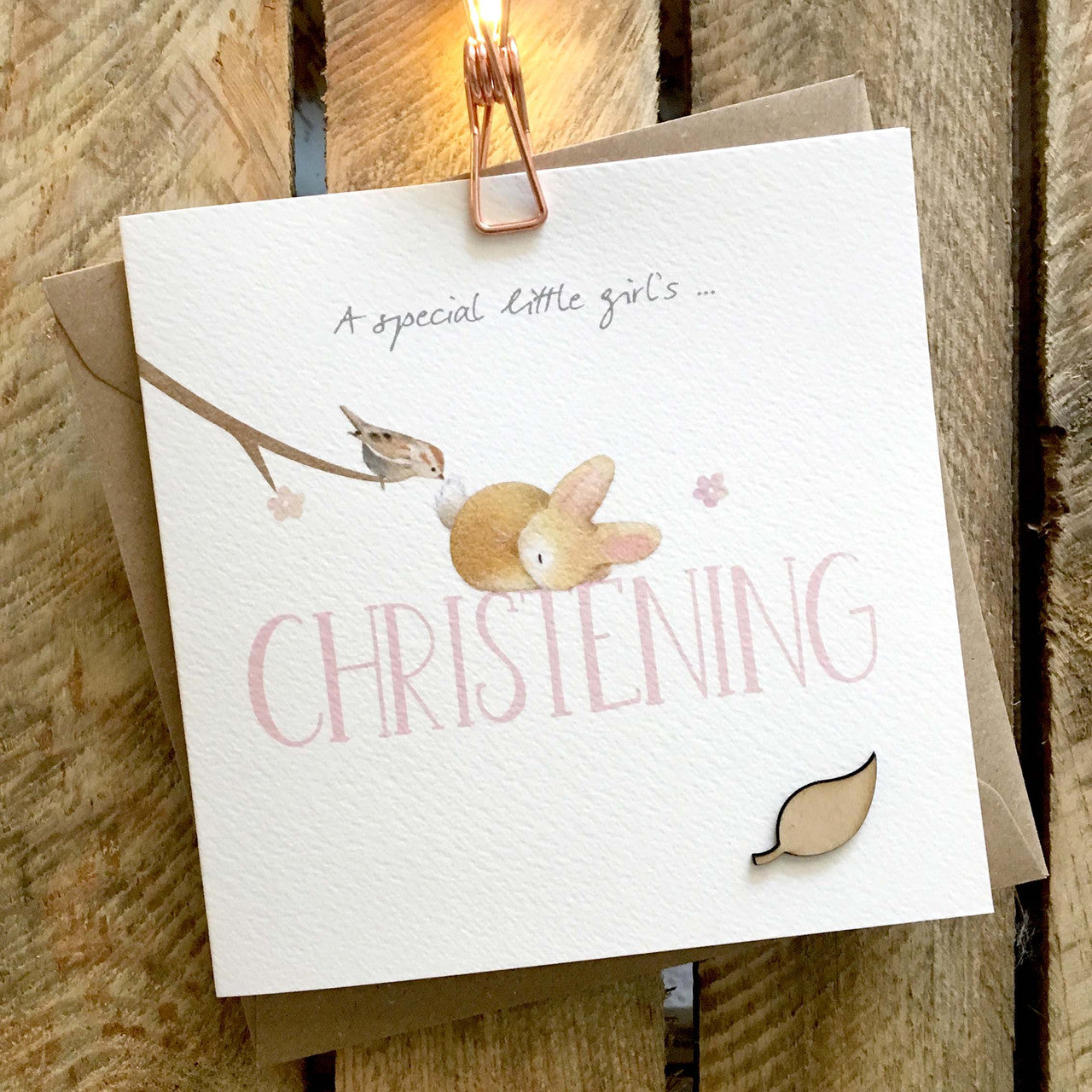 Christening Card - Special Girl