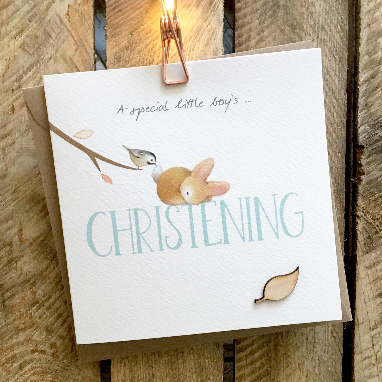 Christening Card - Special Boy