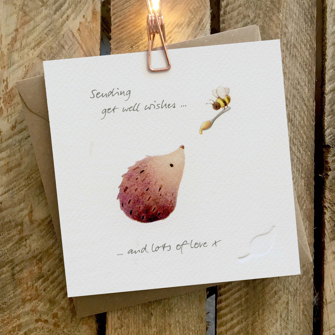 Get Well Soon Card - Lots of Love