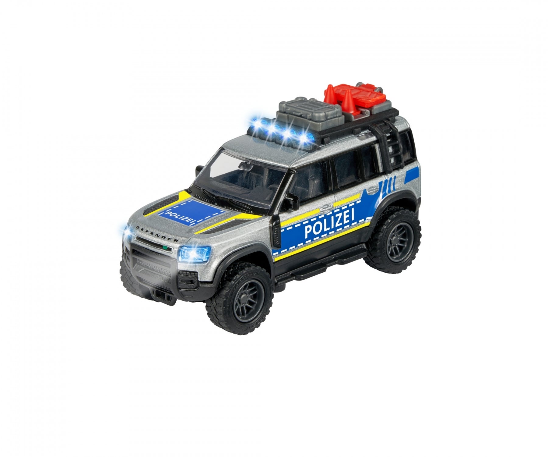 Majorette Grand Series - Land Rover Defender Police Vehicle