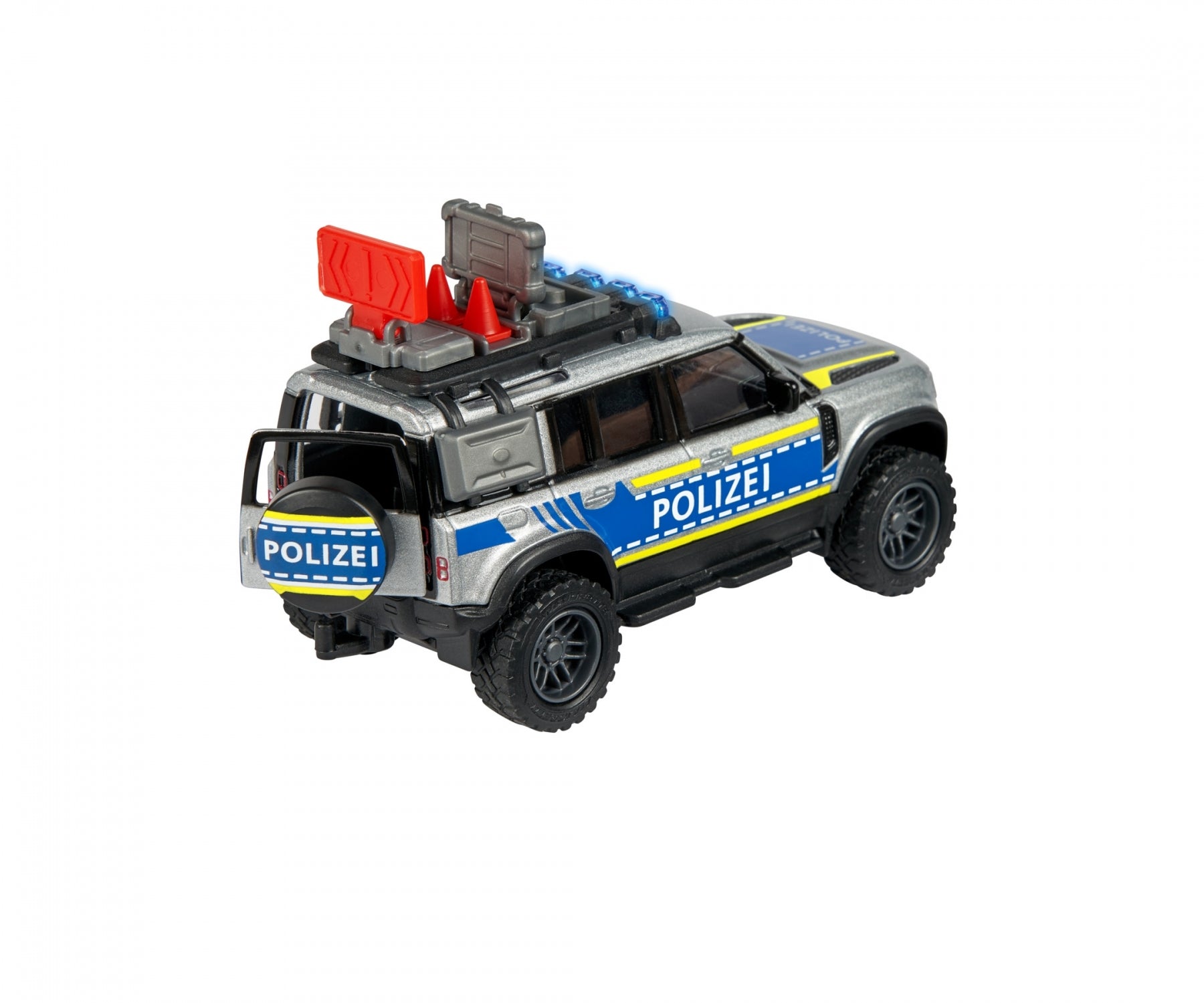 Majorette Grand Series - Land Rover Defender Police Vehicle