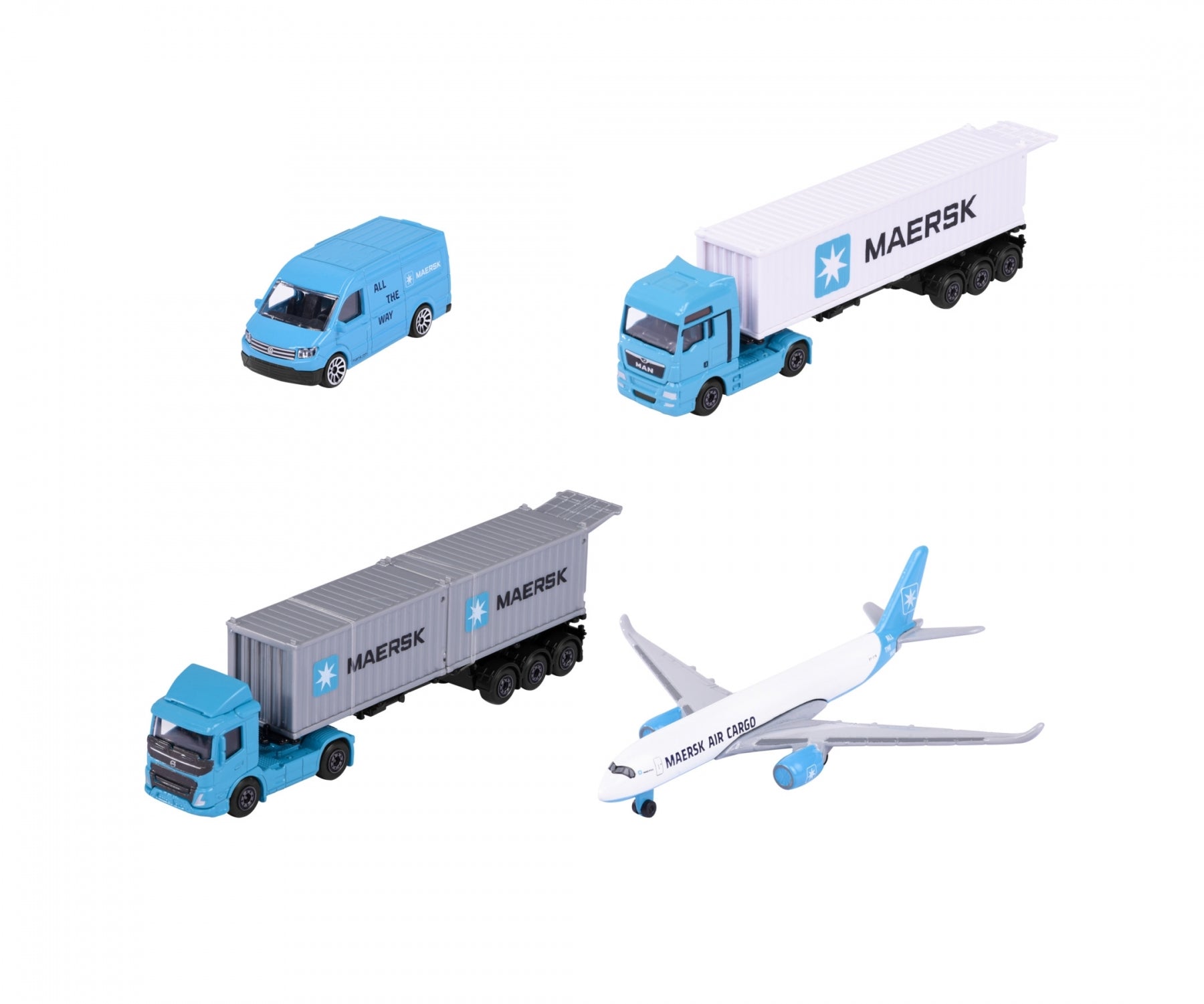 Majorette - Maersk Transport Vehicles