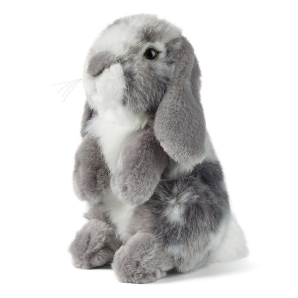 Living Nature - Sitting Lop Eared Rabbit, Grey