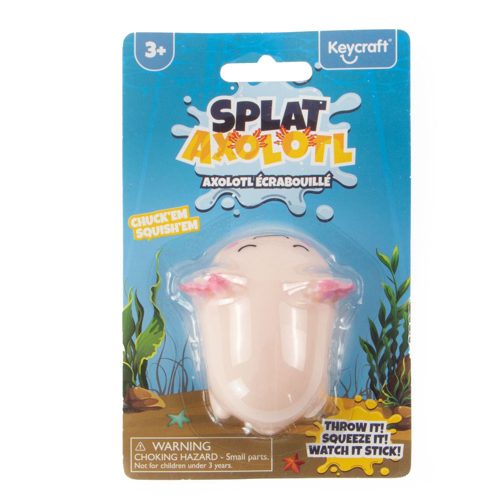 Keycraft - Splat Axolotl