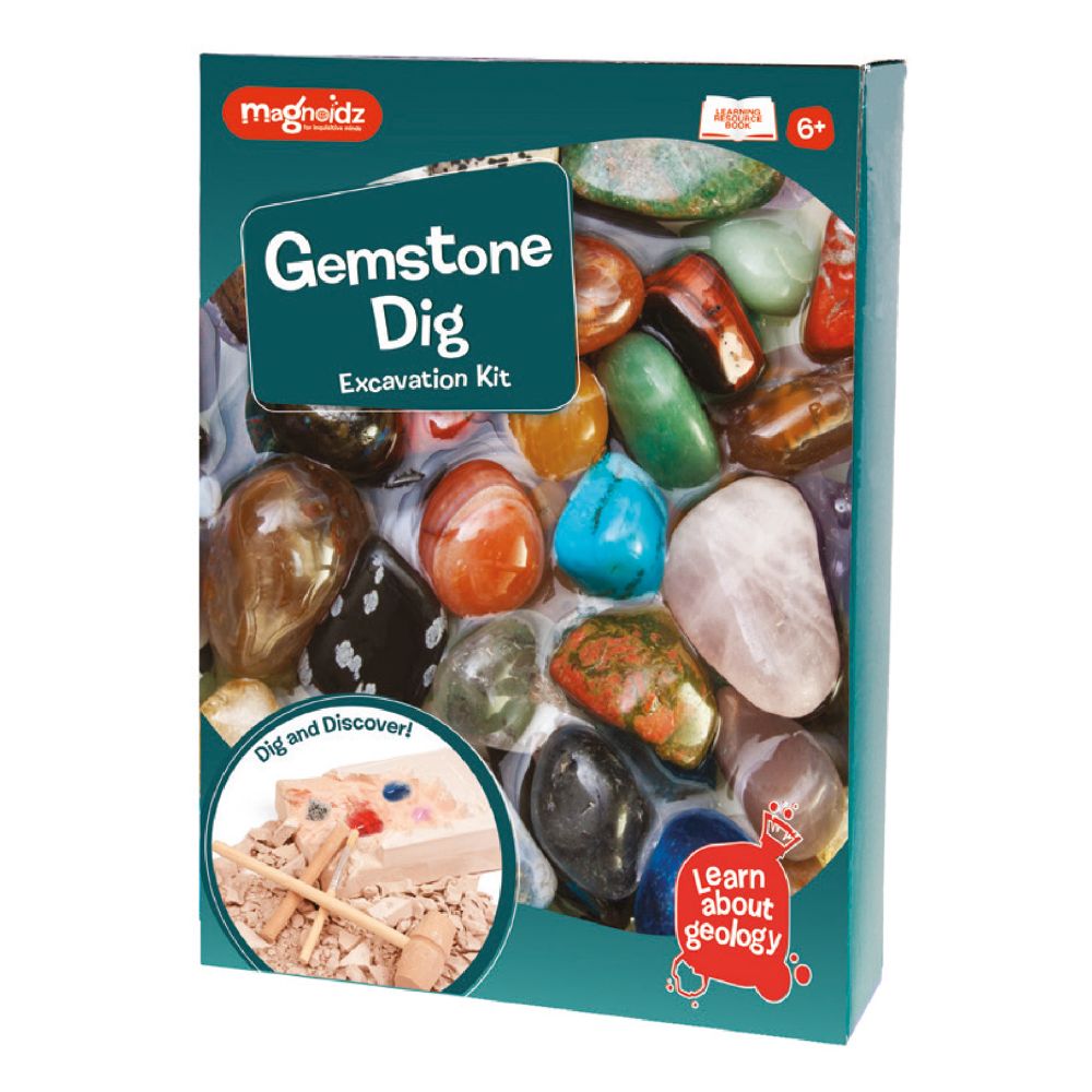 Keycraft - MAGNOIDZ - Gemstones Dig Excavation Kit