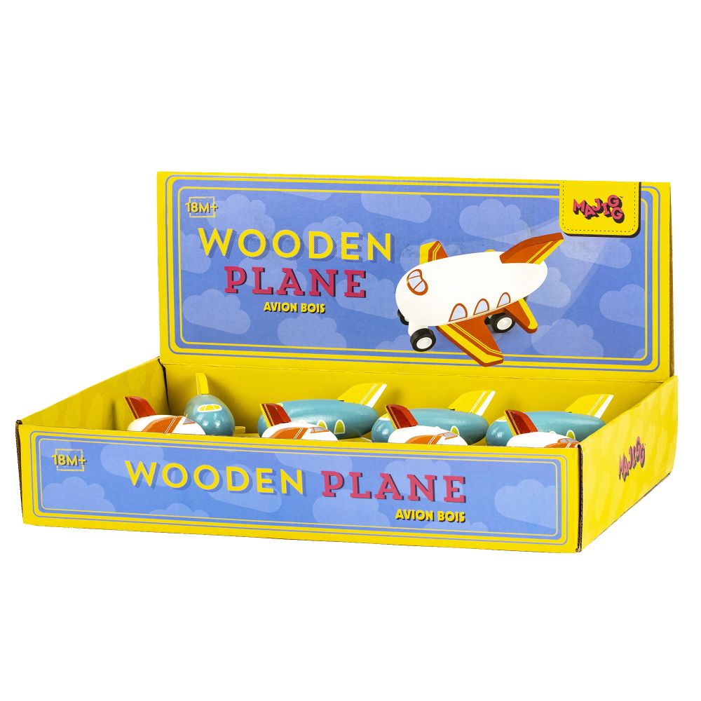 Keycraft - Majigg Wooden Mini Airplanes