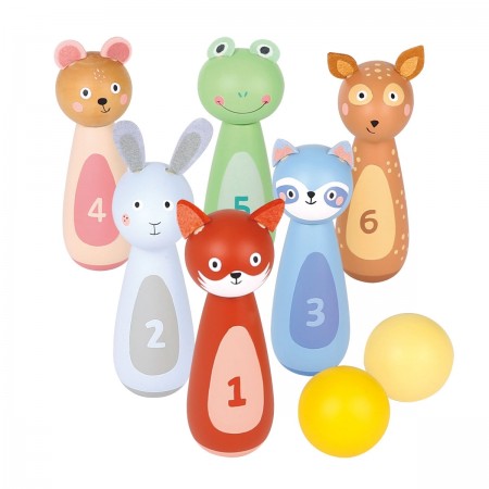 Animal Bowling Set