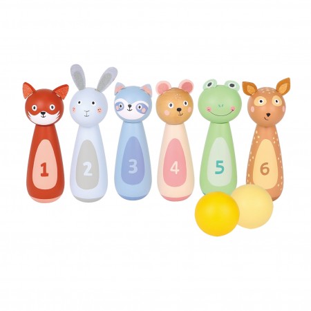 Animal Bowling Set