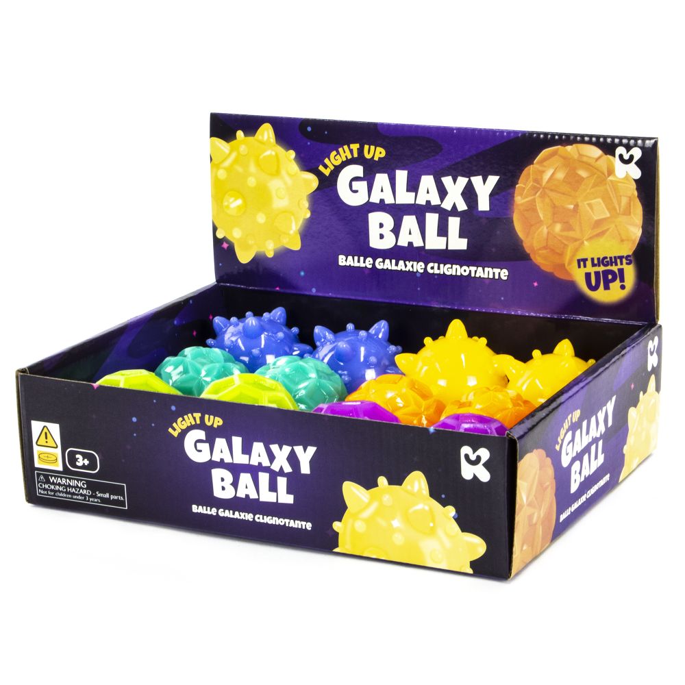 Light up Bouncy Galaxy Ball