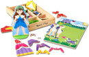 Melissa & Doug - Princess Magnetic Dress-up Play Set