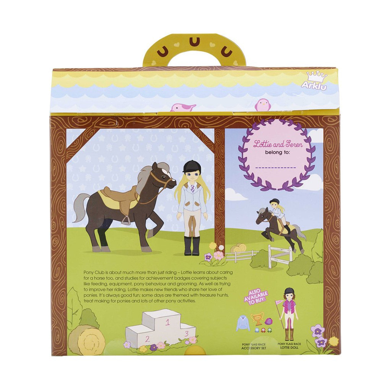 Lottie - Pony Pals & Doll Set - Toot Toot Toys