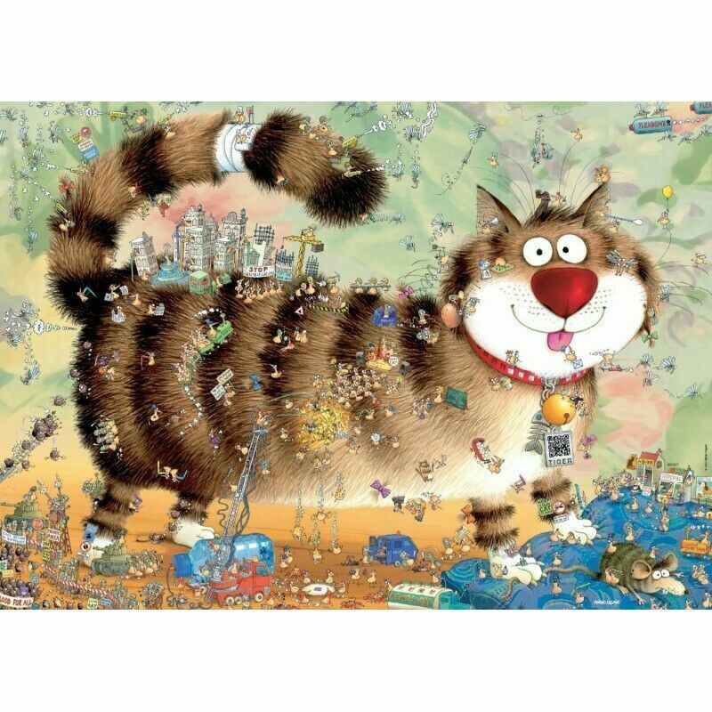 Cat's Life - 1000 Piece Puzzle