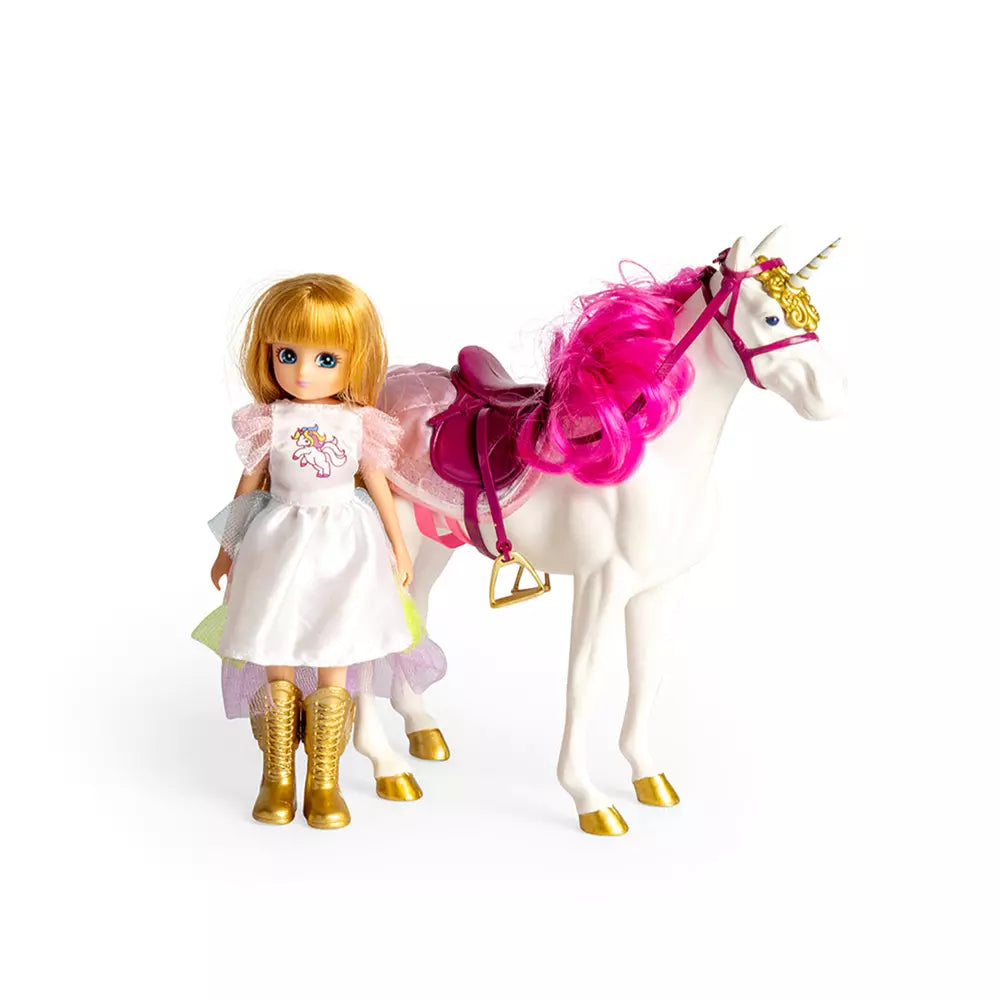 Lottie - Pony Pals & Unicorn Dress Up Doll Set