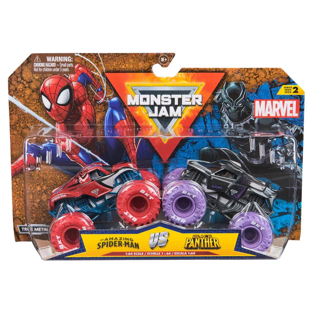 1:64 Diecast Trucks - 2 Pack - Marvel