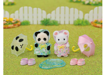 Sylvanian Families - Nursery Friends - Rainy Day Duo