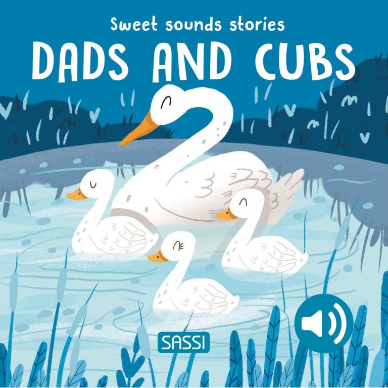 Sweet Sounds Stories Board Book - Dads and Cubs