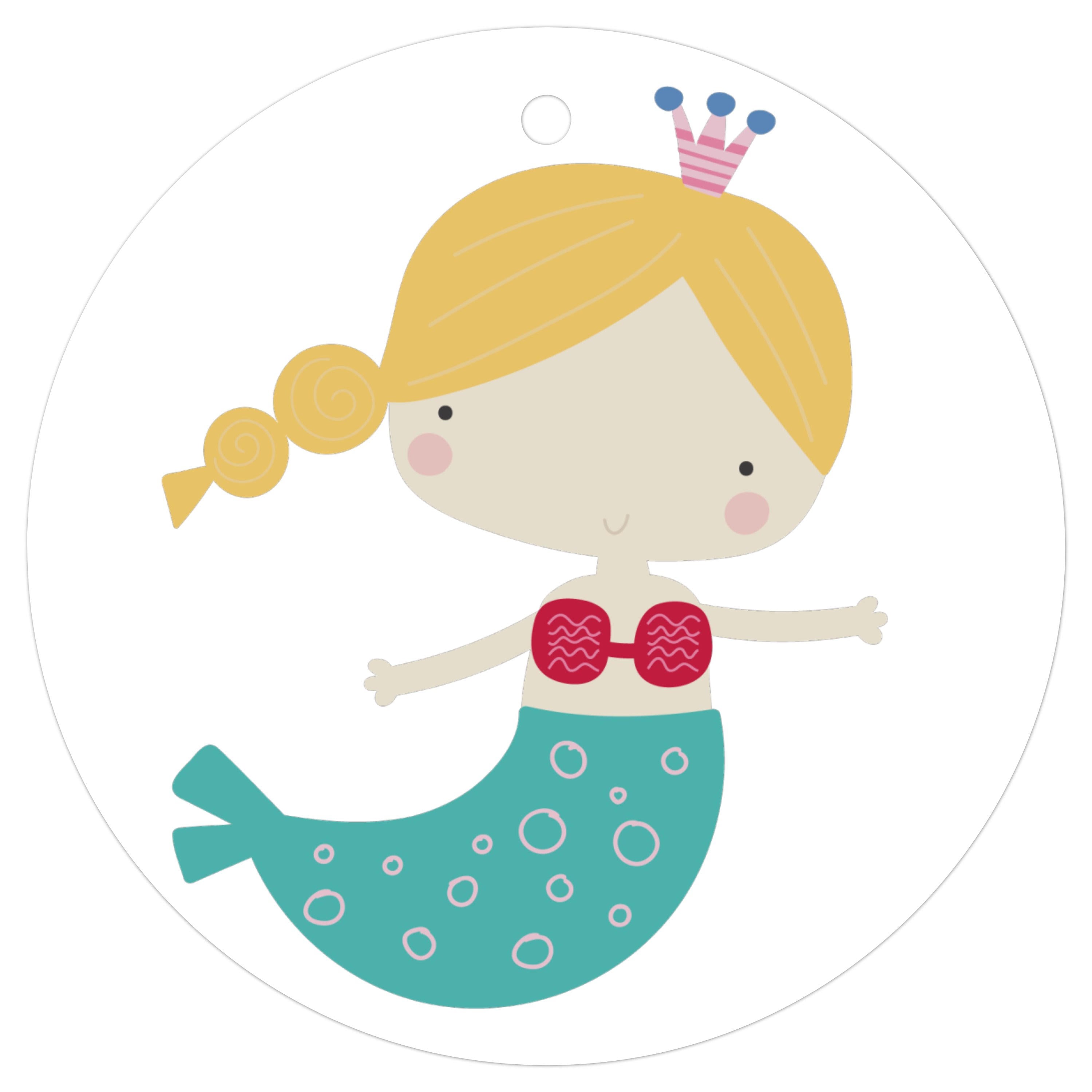 Gift Tag - Mermaid