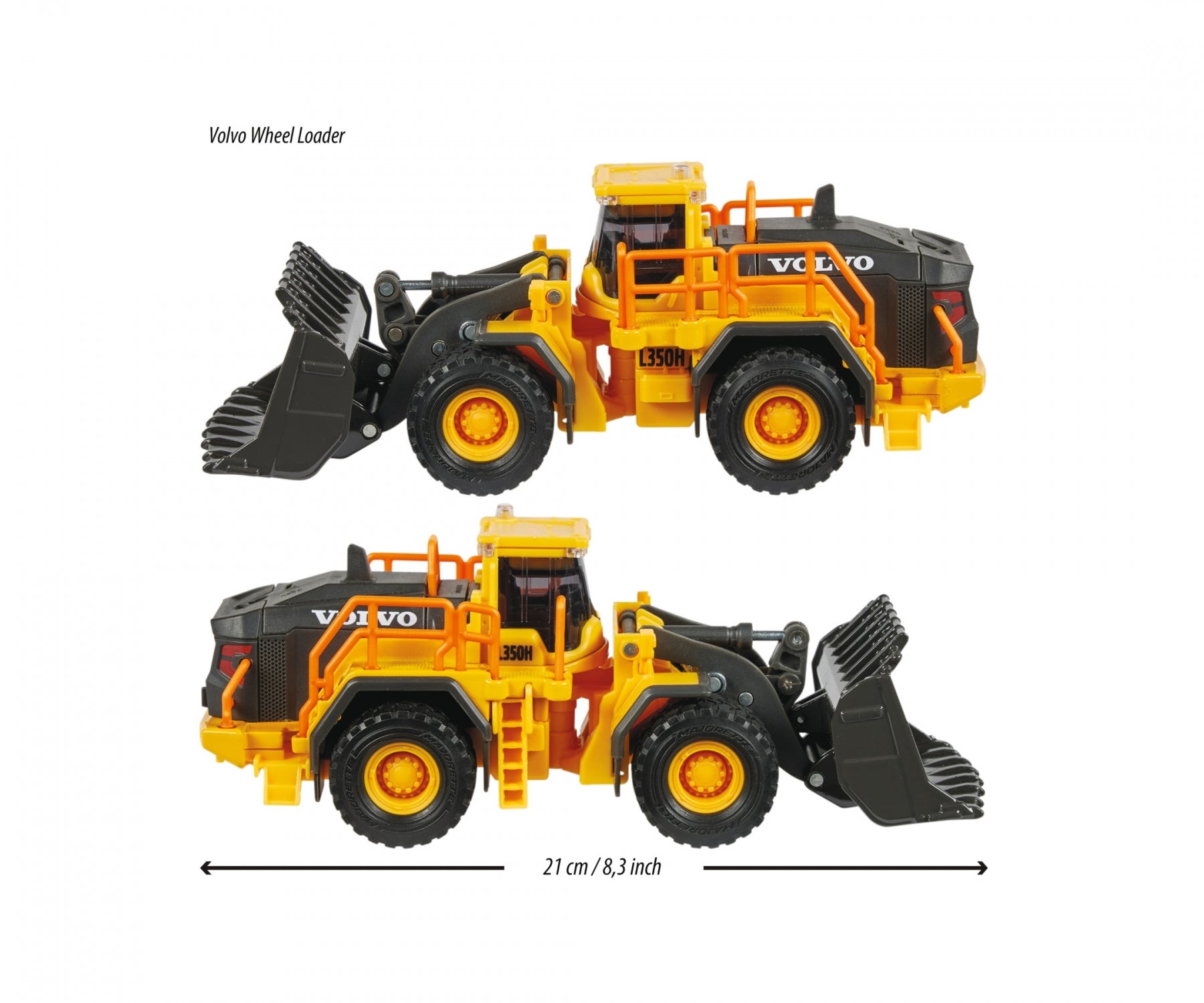 Majorette Grand Series - Volvo L350H Wheel Loader