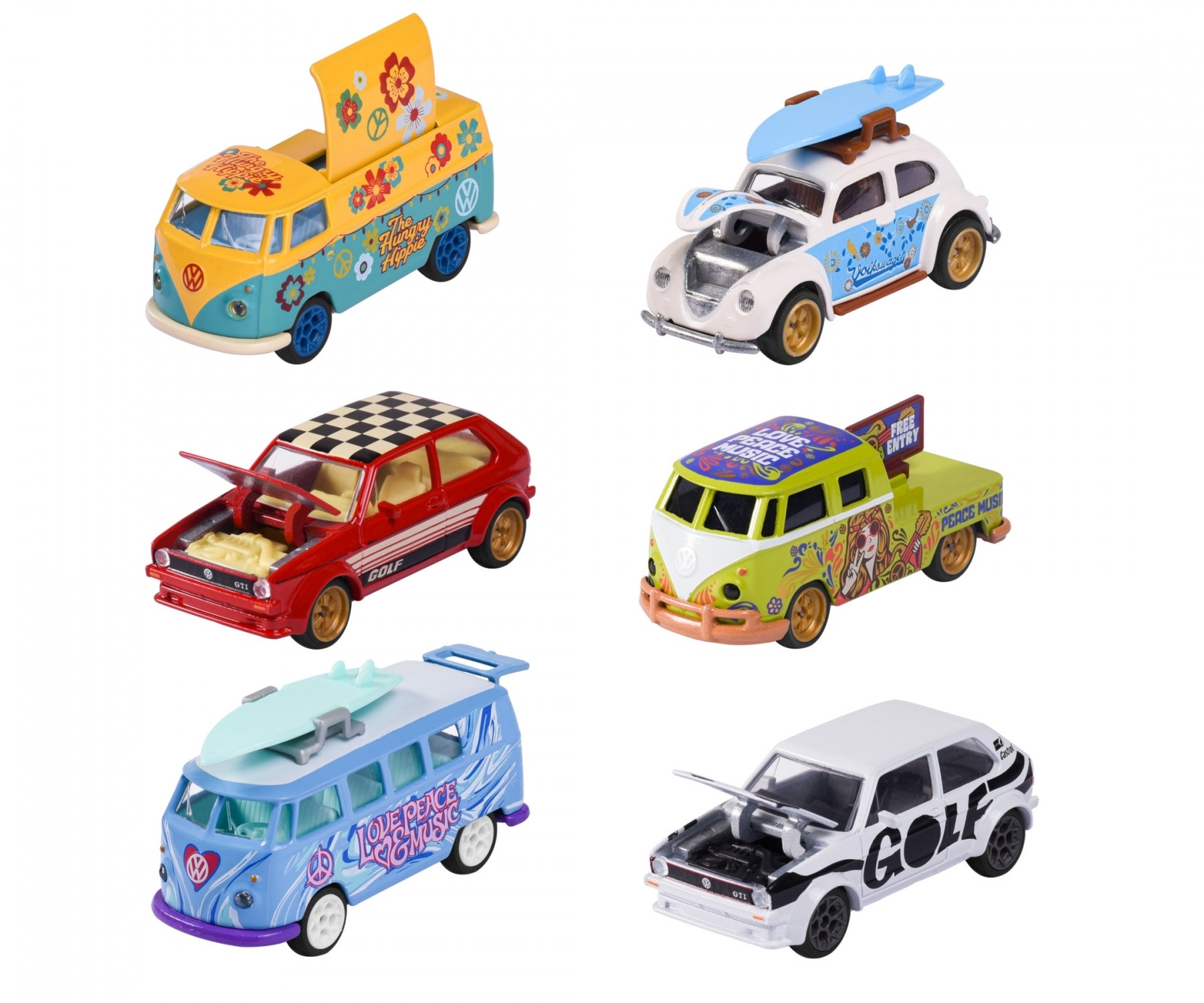 Majorette - Volkswagen The Originals Deluxe Cars - Assorted