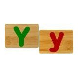 EverEarth Bamboo Name Train - Letter Tablet - Toot Toot Toys