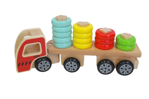 Discoveroo - Sort n Stack Truck - Toot Toot Toys