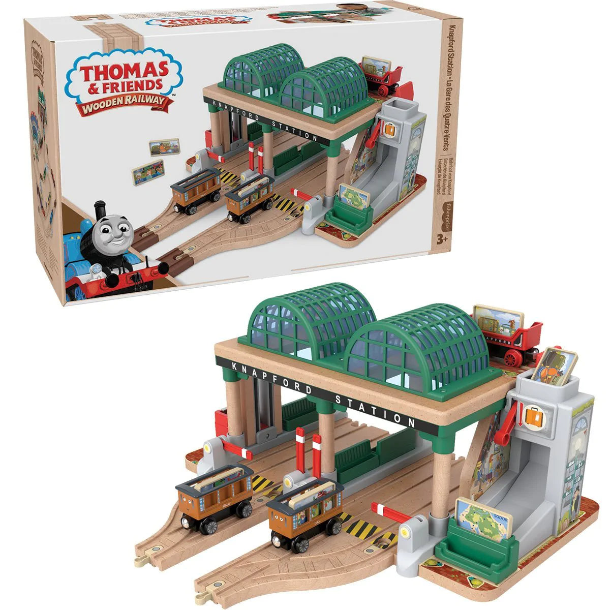 Wooden Railway - Knapford Station Passenger Pickup Playset