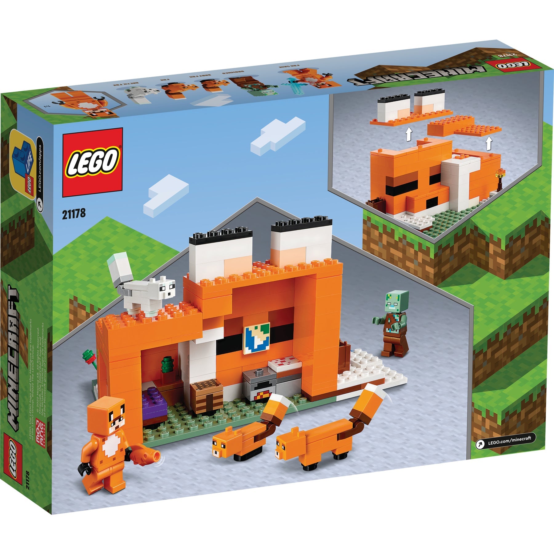 LEGO® Minecraft - The Fox Lodge (21178)