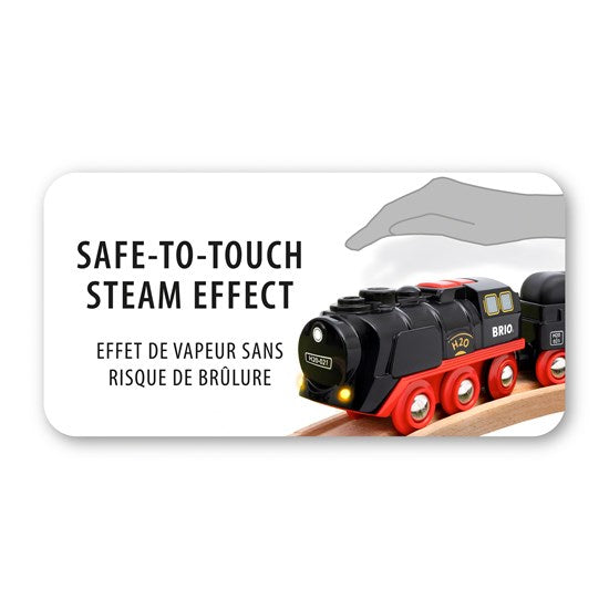 Battery-Operated Steaming Train (33884)