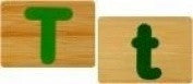 EverEarth Bamboo Name Train - Letter Tablet - Toot Toot Toys