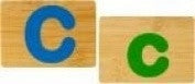 EverEarth Bamboo Name Train - Letter Tablet - Toot Toot Toys